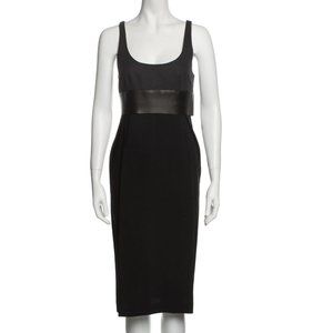 Celine Black Sleeveless Cocktail Dress by Phoebe Philo - Sz M